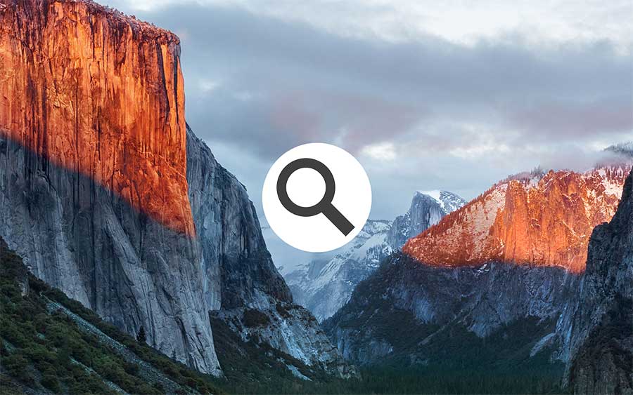 Stop digging, and start searching in El Capitan